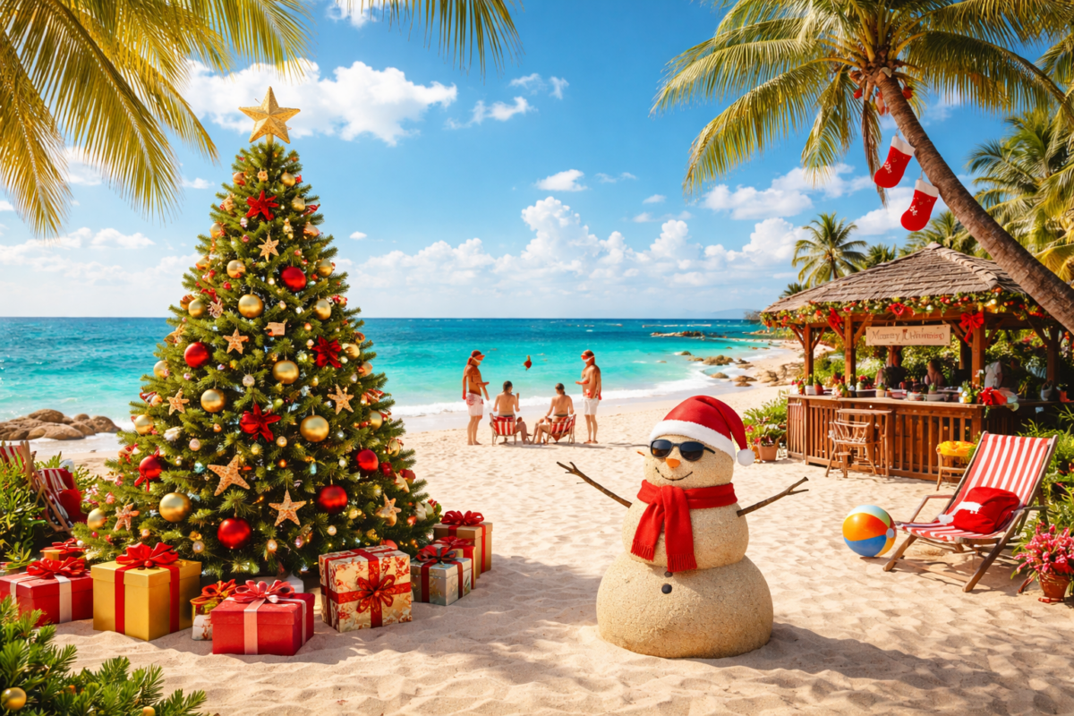 Travel4ventures wünscht frohe Weihnachten (Foto: KI-generiert)