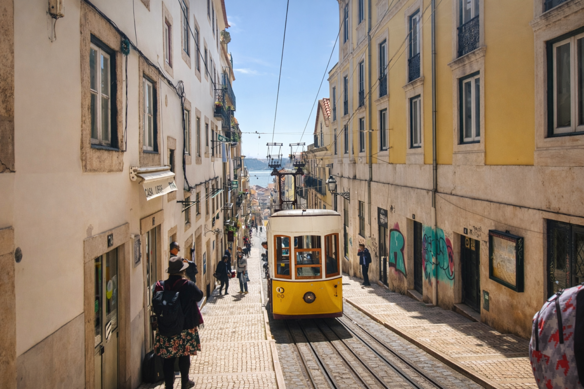 Seilbahn Lissabon